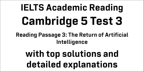 IELTS Academic Reading Cambridge 5 Test 3 Reading Passage 3 The 