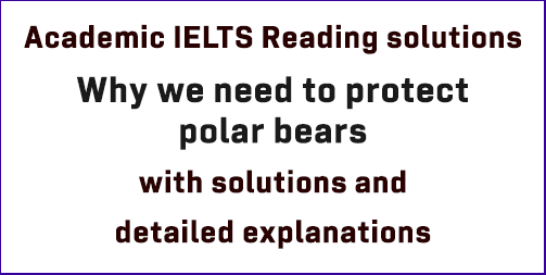 why we need to protect polar bears